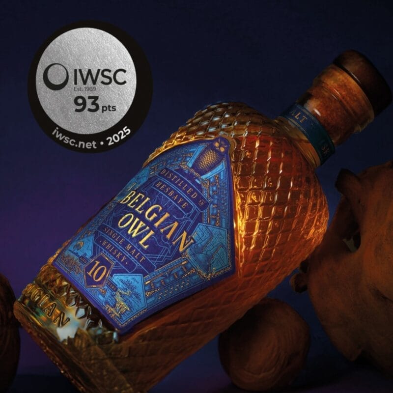 Belgian Owl Single Malt 10 YO IWSC 2025 - Whisky Center whiskycenter.com
